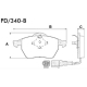 PASTILHA FREIO - AUDI A3 1.8 20V 1999-2006 S3 1.8 20V 2001-2003 TT 1.8 20V 2001-2006 TT (8N9) 1.8 20V 1998-2006