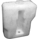 RESERVATORIO LIMPADOR PARABRISA - VOLKSWAGEN GOL 1.0 8V/1.6 8V/1.8 8V 1982-1996 KOMBI 1.6 8V 1989-2005 PARATI 1.6 8V 1981-1987 V