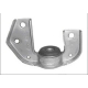 SUPORTE BARRA TENSORA (MORCEGO) - CORSA HATCH/SEDAN/WAGON/PICK UP 94/97 LADO ESQUERDO
