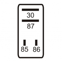 RELE - VOLKSWAGEN GOL 1.0 16V/1.0 8V/1.6 8V 1982-2016 FIAT UNO 1.0 8V 1990-2016 CHEVROLET CORSA 1.0 8V/1.4 8V