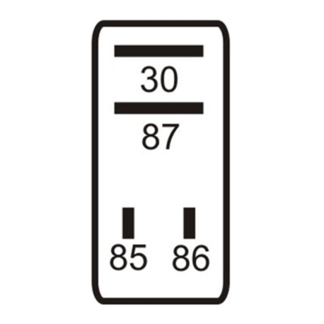 RELE - VOLKSWAGEN GOL 1.0 16V/1.0 8V/1.6 8V 1982-2016 FIAT UNO 1.0 8V 1990-2016 CHEVROLET CORSA 1.0 8V/1.4 8V