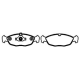 PASTILHA FREIO - CHEVROLET CELTA 1.0 8V/1.4 8V 2000-2011 CORSA 1.0 8V/1.4 8V/1.6 8V 1994-2014 CLASSIC 1.0 8V 2003-2011