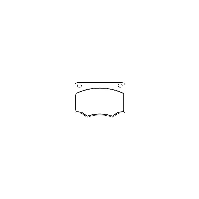 PASTILHA FREIO - CHEVROLET OPALA 2.5 8V/4.1 12V 1977-1992 CARAVAN 2.5 8V/4.1 12V 1977-1992 DODGE POLARA 1.8 8V 1968-198