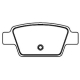 PASTILHA FREIO - FIAT STILO 1.8 16V/2.4 20V 2002-2008