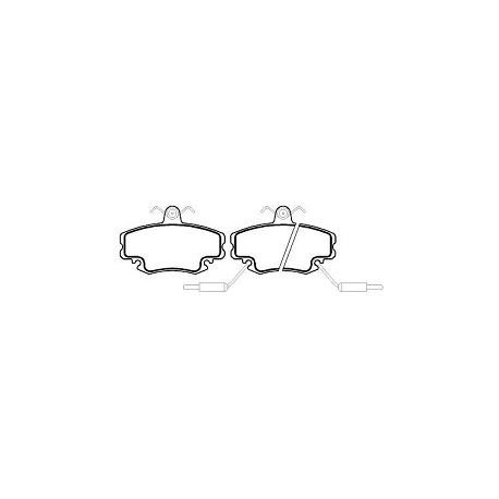 PASTILHA FREIO - RENAULT CLIO 1.0 16V/1.0 8V/1.6 16V 1999-2017