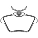 PASTILHA FREIO - ALFA ROMEO 166 3.0 24V 1998-2000 156 2.0 16V 2000-2001