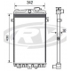 RADIADOR AGUA - GOL/ PASSAT/ VOYAGE 1.6/1.8 80/86 - S/ ACD - TRANS. MEC.