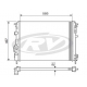 RADIADOR AGUA - SCENIC 1.6/2.0 16V 99/... - TRANS. MEC.