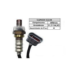 SONDA LAMBDA (SENSOR OXIGENIO) - PALIO/WEEKEND/SIENA 1.0/1.3 16V 00/03 - (SENSOR PRE)