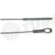 CABO EMBREAGEM - FUSCA 1200/1300/1500/1600 S/PORCA BORBOLETA 68/...