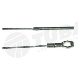 CABO EMBREAGEM - FUSCA 1200/1300/1500/1600 S/PORCA BORBOLETA 68/...