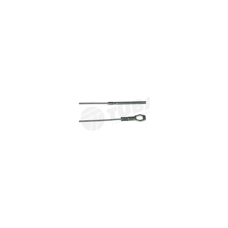 CABO EMBREAGEM - FUSCA 1200/1300/1500/1600 S/PORCA BORBOLETA 68/...