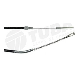 CABO FREIO MAO - FUSCA 1300/1500/1600/BRASILIA 81/... (VAI 2 PC NO CARRO)