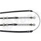 CABO FREIO MAO - UNO FURGONETA 1.3/1.5 FIRE 04/... MILLE 1.0 FIRE 04/... - COMPRIMENTO 2830MM