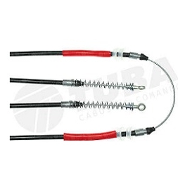 CABO FREIO MAO - UNO CS/FURGONETA/MILLE/ELBA 1.3/1.5/1.6 SPI/MPI/FIRE 95/... - COMPRIMENTO 2828MM
