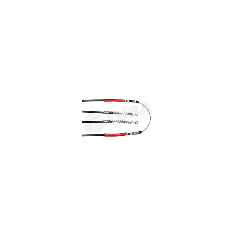 CABO FREIO MAO - UNO CS/FURGONETA/MILLE/ELBA 1.3/1.5/1.6 SPI/MPI/FIRE 95/... - COMPRIMENTO 2828MM