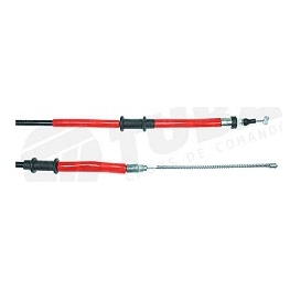 CABO FREIO MAO - DOBLO ADVENTURE 1.8 8V MPI  04/...- TRASEIRO ESQUERDO - COMPRIMENTO 1800MM