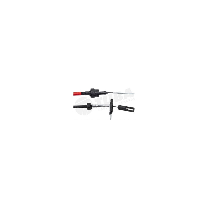 CABO EMBREAGEM - UNO WAY 1.0 FIRE 8V FLEX 11/... 1.4 VIVACE ATRACTIVE/SPORTING (EVO)/PALIO  ATRACTIVE - COMPRIMENTO 715MM