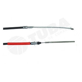 CABO FREIO MAO - S10 4.3 V6/BLAZER TRASEIRO ESQUERDO 4X4 97/... - COMPRIMENTO 1440MM