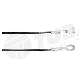 CABO TAMPA TRASEIRA - S10 - L/DIREITO - COMPRIMENTO 438MM