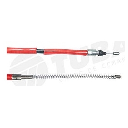 CABO FREIO MAO - S10/BLAZER 4.3 MPFI 6 CIL TRASEIRO DIREITO 4X4 97/... - COMPRIMENTO 2830MM