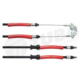 CABO FREIO MAO - MERIVA TRASEIRO DISCO/ABS TOTAL FLEX 03/... - COMPRIMENTO 1285MM