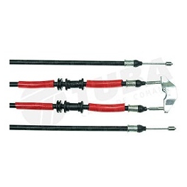 CABO FREIO MAO - ASTRA TRASEIRO FREIO TAMBOR GASOLINA 99/... - COMPRIMENTO 1250MM