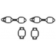 JUNTA COLETOR ESCAPE - BLAZER/S10 4.3 V6 VORTEC 95/... - 4 PECAS