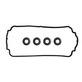 JUNTA TAMPA VALVULA (JOGO) - CLIO/KANGOO/TWINGO/MODUS 1.0 16V 01/...PEUGEOT 206 1.0 16V 00/...- C/VEDADORES VELA (KIT C/5 PECAS)