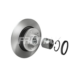DISCO FREIO ( TRASEIRO ) - RENAULT FLUENCE EXPRESSION - TAXI 1.6 L 16V DOHC L4 (K4M) 12/14 FLUENCE GT TURBO 2.0 16V 13/14 FLUENC