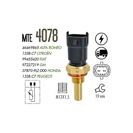 SENSOR TEMPERATURA - JUMPER 2.8 8V DIESEL 05/09 DUCATO 2.8 8V DIESEL 06/09 BOXER 2.8 8V DIESEL 05/09