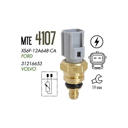 SENSOR TEMPERATURA - ECOSPORT 1.6 16V FLEX 12/16 ECOSPORT 2.0 16V GAS 03/09 ECOSPORT 2.0 16V FLEX 09/12 FIESTA 1.5 16V FLEX 11/1