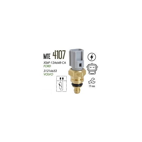 SENSOR TEMPERATURA - ECOSPORT 1.6 16V FLEX 12/16 ECOSPORT 2.0 16V GAS 03/09 ECOSPORT 2.0 16V FLEX 09/12 FIESTA 1.5 16V FLEX 11/1