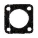 JUNTA DO FLANGE DE ESCAPAMENTO - VOLKSWAGEN GOL 1.6 8V/1.8 8V 1984-1997 VOYAGE 1.6 8V 1983-1995 PARATI 1.6 8V/1.8 8V 1982-1996 S