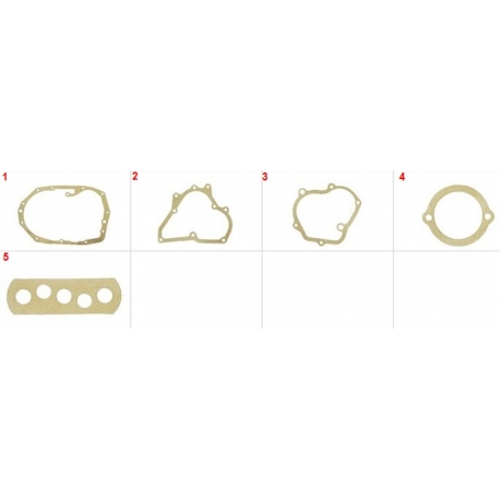 JOGO DE JUNTA DO CAMBIO - FIAT UNO 1.0 8V/1.4 8V/1.5 8V 1987-2016 FIORINO 1.3 8V/1.4 8V/1.5 8V 1981-2021 147 1.0 8V/1.3 8V 1976-