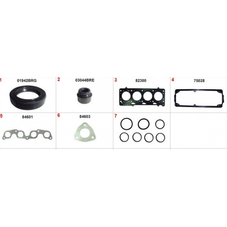 JOGO DE JUNTA DO MOTOR - VOLKSWAGEN GOL 1.0 8V 1994-2005