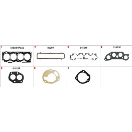 JOGO DE JUNTA DO MOTOR - FIAT PREMIO 1.5 8V/1.6 8V 1985-1994 ELBA 1.5 8V/1.6 8V 1985-1994 UNO 1.5 8V/1.6 8V 1987-1993