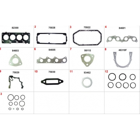 JOGO DE JUNTA DO MOTOR - VOLKSWAGEN GOL 1.0 8V 1996-2000