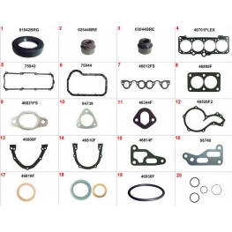 JOGO DE JUNTA DO MOTOR - VOLKSWAGEN SANTANA 2.0 8V 1995-2006 GOLF 2.0 8V 1995-2002 QUANTUM 2.0 8V 1995-2001 PARATI 2.0 8V 1995-