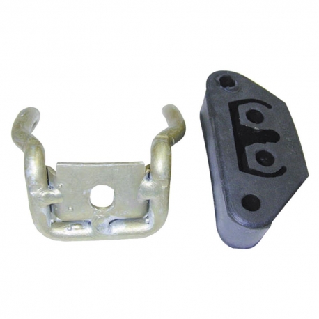 KIT SUSPENSOR SILENCIOSO - FIAT UNO 1.0 8V/1.3 8V/1.4 8V 1984-2016 PREMIO 1.3 8V/1.5 8V/1.6 8V 1984-1994 ELBA 1.3 8V/1.5 8V/1.6 