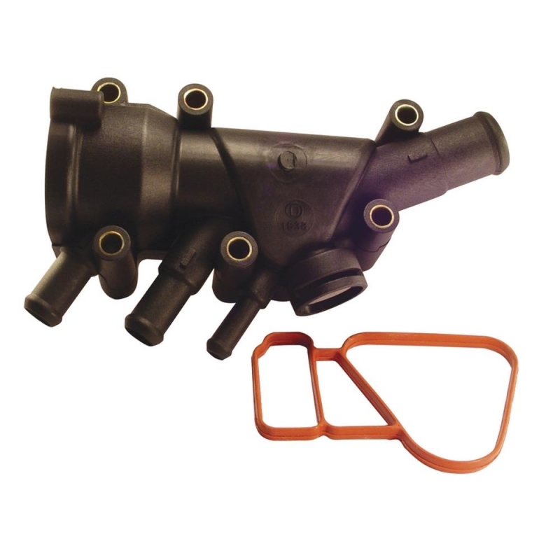 CARCACA VALVULA TERMOSTATICA - FORD FIESTA 1.0 8V/1.6 8V 1999-2014 KA 1.0 8V/1.6 8V 1999-2014 ECOSPORT 1.0 8V/1.6 8V 2003-2012 C
