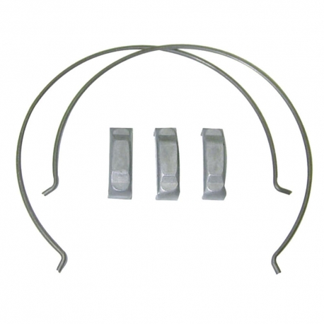 KIT SINCRONIZADOR - FORD DEL REY 1.6 8V/1.8 8V 1981-1991 CORCEL II 1.4 8V/1.6 8V 1978-1986 CORCEL I 1.3 8V/1.4 8V 1969-197